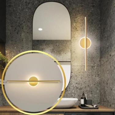 Imagem de Luminária Barra 24 Watts Led 3 Cores Arandela Parede Teto - GIMPO