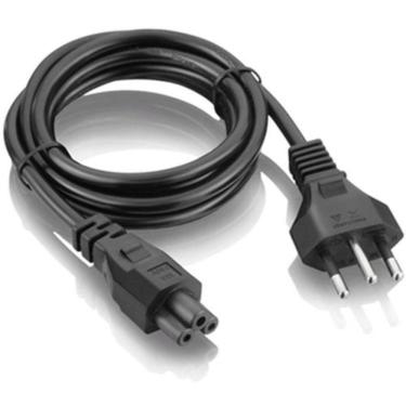 Imagem de Cabo De Força Ac Tripolar Para Notebook 1,50 Mts