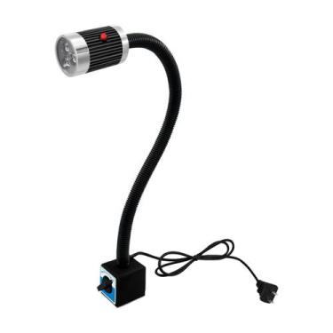 Imagem de luminaria flexivel bivolt com base magnetica - Orion