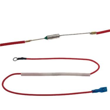 Imagem de XHSESA Fusível de temperatura universal para panela de arroz 142℃/172℃/185℃/192℃/216℃/240℃ 10A 250V Fusível térmico para peça de reparo de panela de pressão elétrica (185℃(10A 250V))