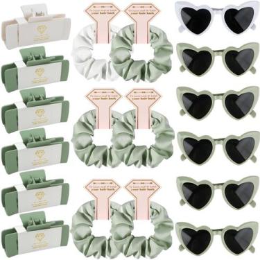 Imagem de Presentes de proposta de dama de honra Ciulaiy Hair Claws & Sunglasses