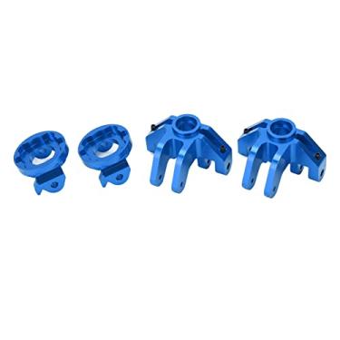 Imagem de aqxreight Copo de Direção Dianteiro de Metal de Liga de Alumínio Com Base C Base C para Losi LMT /8 Truckblue Exle Truck for Strong Fez Todo o Copo de Direção Frontal para Caluminum de Frontal (#2)