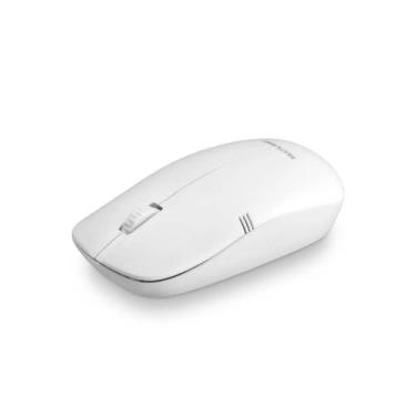 Imagem de Mouse Sem Fio Lite 2.4GHZ 1200DPI Usb Multilaser, Branco