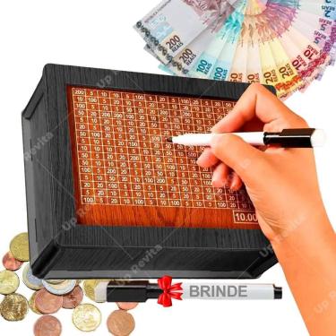 Imagem de 3X Cofre Caixa De Guardar Dinheiro Método Japonês Woodbox 10