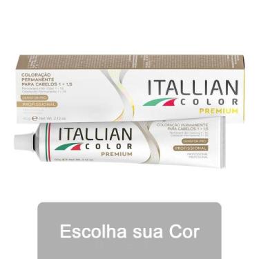 Imagem de Coloração Tinta Cabelos Tons Naturais 60g Escolha sua Cor Itallian Col