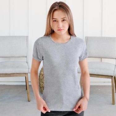 Imagem de Kit 10 Camiseta Basica Infantil Menina e Menino 00% algodão - Valentin