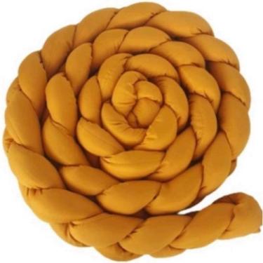 Imagem de Trança Protetora Lateral de Berço Americano 1,30 metros - Carinha de A