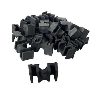 Imagem de Suporte Clip Adaptador P/ Hashi - Preto - Kit Com 500pçs - Aurora Inje