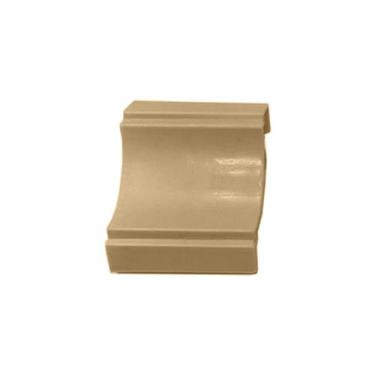 Imagem de Emenda para Acabamento de Moldura em Forro PVC, Cor Cerejeira - Kit c/