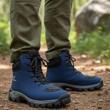 Imagem de Bota Coturno Adventure Masculino Militar Impermeável Tratorado Confort