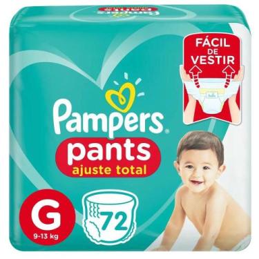 Imagem de Fraldas Pampers Pants G C/ 72