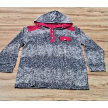 Imagem de Blusa De Frio Infantil Masculina Só Brincar 10 Azul/Vermelho