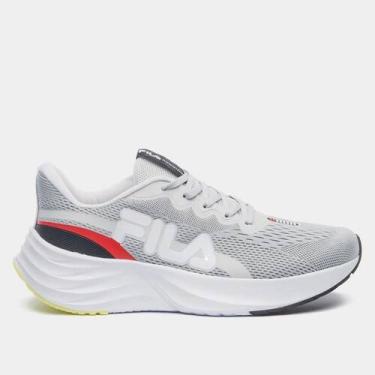 Imagem de Tênis Fila Comet 2 Masculino, Cinza, Vermelho, 41