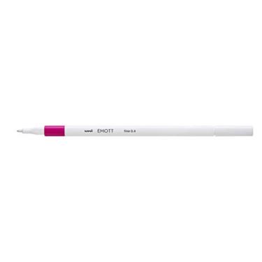Imagem de Caneta Extrafina Emott Fine 0.4mm, Uni-Ball, Rosa, Blister c/1 unidade