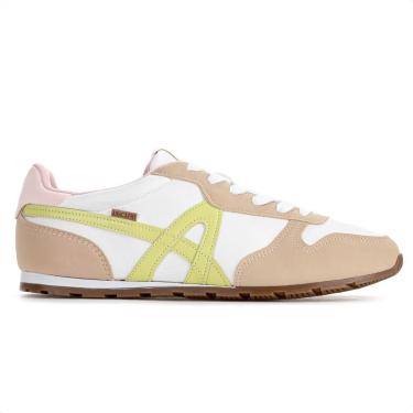 Imagem de Tênis Anacapri Lola Branco Bege e Rosa - Feminino-Feminino