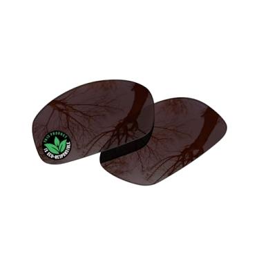 Imagem de Raydi Lentes de reposição de policarbonato para óculos de sol Maui Jim Stingray - marrom âmbar - polarizadas