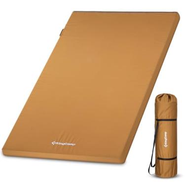 Imagem de KingCamp Colchonete para Acampamento, Colchão de Espuma para Dormir, Colchão de Acampamento Portátil para Carro, Barraca, Berço, Colchonete de Chão com Espuma de Alta Resiliência, Colchonete Confortáv