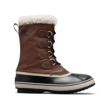 Imagem de SOREL Bota masculina 1964 Pac Nylon impermeável, Tabaco/Preto, 38