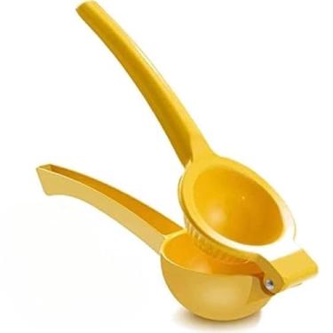 Imagem de Espremedor de Laranja Manual - Resistente para Sucos Naturais(Amarelo Color)