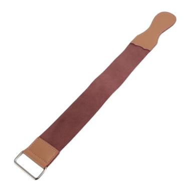 Imagem de ZJchao Correia de Afiação de Dupla Camada de Couro PU Reutilizável Correia de Barbeiro Reta para Uso Em Salão de Beleza Doméstico Ferramenta de Manutenção de Aparador Profissional