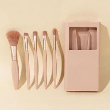 Imagem de Pincéis de maquiagem, kit de maquiagem, cabelos sintéticos macios para sombra, delineador, mistura, corretivo, sombra de nariz, verde, 13 peças