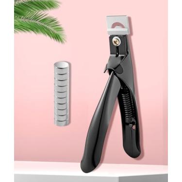 Imagem de Tesoura de unha em forma de U, tesoura de unha de aço inoxidável, tesoura de unha prática