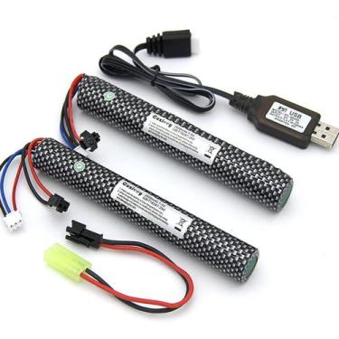 Imagem de Bateria Gel-Gun Cuzieey 2600mAh 7,4 V Lipo para Splatter Balls