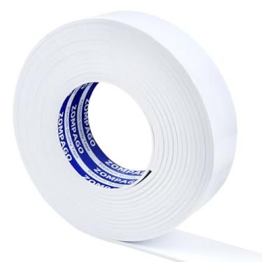 Imagem de ZOMPAGO Fita De Espuma Eva Resistente - Vedação Autoadesiva À Prova Intempéries Para Portas/Janelas, Isolamento Acústico, Montagem Decoração Parede E Amortecimento Vibração (4,06 Cm X 4,84 M, Esponj