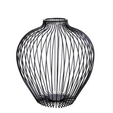 Imagem de Tuut, Linha Decoração vaso metal aramado 20x20x22,5cm