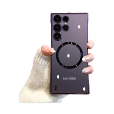 Imagem de Capa Magnética Luxuosa Sem Moldura Para Samsung Galaxy S25 Ultra S24 S