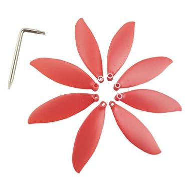 Imagem de Hélices de drone Parrot - pacote com 8, acessórios vermelhos duráveis