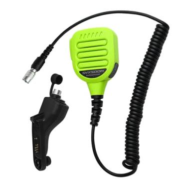 Imagem de Fone de ouvido adaptador QD Hawk lapela microfone fone de ouvido fone de ouvido de liberação rápida para Motorola APX 6000 7000 8000 Xpr 6550 7550 Walkie Talkies (adaptador e microfone)