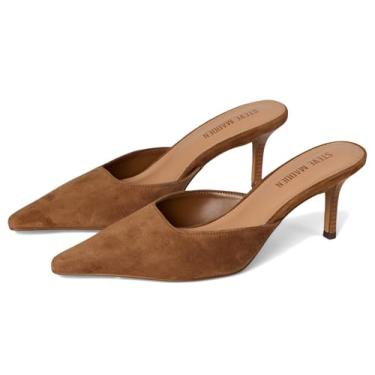 Imagem de Steve Madden Alexi Pump feminino, Camurça Chesnut, 38
