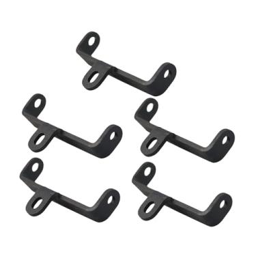 Imagem de KiBcsLic Conjunto de 5 Adaptadores para Suporte de Bagageiro Traseiro de Bicicleta - Peças de Bicicleta em aço - Conector Universal de Substituição - Robusto,