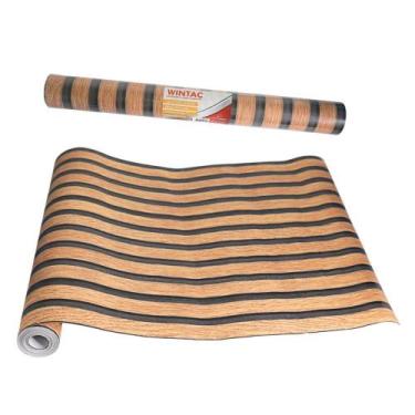 Imagem de Filme Adesivo De Madeira Claro Ripado - Rocie