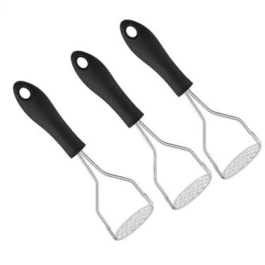 Imagem de Amassador de Batatas em Aço Inox com Cabo Ergonômico para Batatas/Legumes Cozidos, Chefs & Famílias(3)