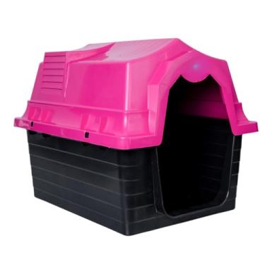 Imagem de Casinha De Cachorro N 4 Para Cachorro Pequeno E Médio Porte(Rosa - N4)