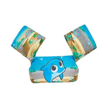 Imagem de Colete Salva-vidas Infantil com Flutuadores - Braçadeiras para Bebês -