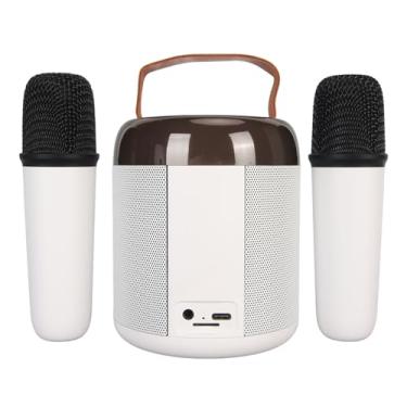 Imagem de Naroote Máquina de karaokê, Conjunto Portátil de Microfone Com Alto-falante 5.3, 16 Contas de Luz, Requintado para Quarto para Acampamento (#11)