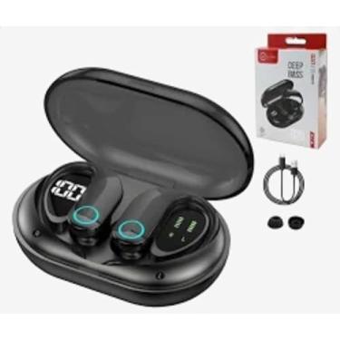 Imagem de Fone Bluetooth G37 TWS - Display LED - Bluetooth 5.3 - Estojo de Carregamento - Som Potente 10mm