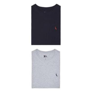 Imagem de Kit 2 Camisetas Básicas Gota E Brasa Pica Pau Reserva-Masculino