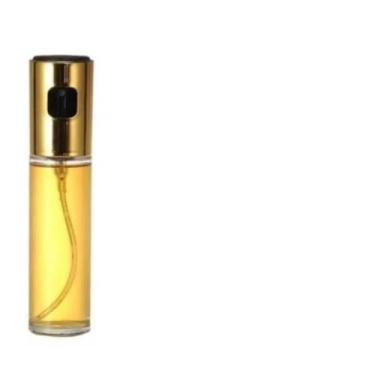 Imagem de Spray Pulverizador Para Azeite e Vinagre de Vidro 100ml - Cor: Dourado