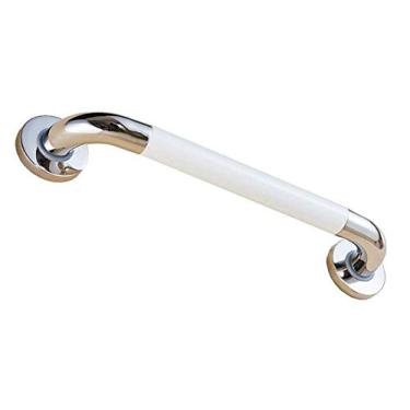 Imagem de Barra de apoio de aço inoxidável para banheiro, corrimão, fixada na parede, suporte de toalha reto, suporte de segurança para corrimão e chuveiro