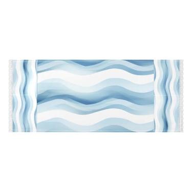 Imagem de Wassud Capas simples de lavadora e secadora azul marinho, protetor de lavadora com sacos de armazenamento, capa de geladeira à prova de poeira com bolsos para lavanderia doméstica, cozinha, 120 x 55