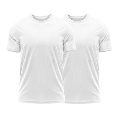 Imagem de Kit 2 Camisetas Dry Uv Masculina Blusa Camisa Basica-Masculino