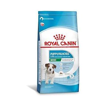 Imagem de Ração Royal Canin Mini Puppy para Cães Filhotes de Porte Pequeno  Raçã