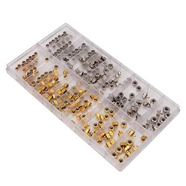 Imagem de Acouto Kit de Ferramentas de Reparo de Acessórios de Reposição de Peças de Relógio Variadas à Prova d'água - Relojoeiros Mistos de Coroas de Ouro e Prata - Material de Aço Com Caixa de Armazenamento Vários Tamanhos e Cores