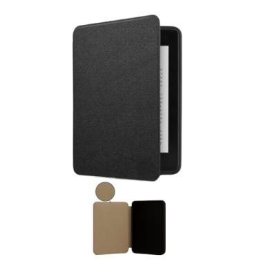 Imagem de Capa para Kindle 11ª geração (6", 2022/2024) – RS23CV e C2V2L3 – Hibernação Automática e Fechamento Magnético – Preta – Não Compatível com Kindle Paperwhite 11 (6,8"). Qualidade Premium