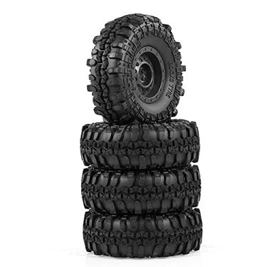Imagem de 4 pçs Pneu de Borracha para Carro RC 1 10 Redcat Tamiya Axial SCX10 D90 HPI Crawler