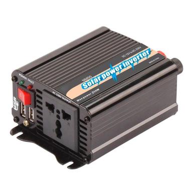 Imagem de Inversor Tensão 500w 12v Para 220v Veicular Transformador Conversor Com Tomada Padrão E Usb